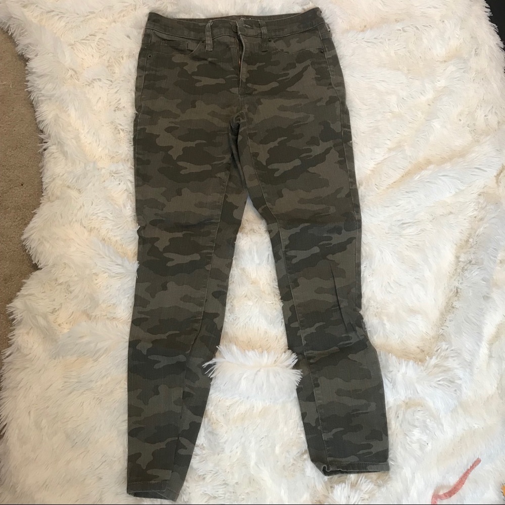 Camo jeans from target